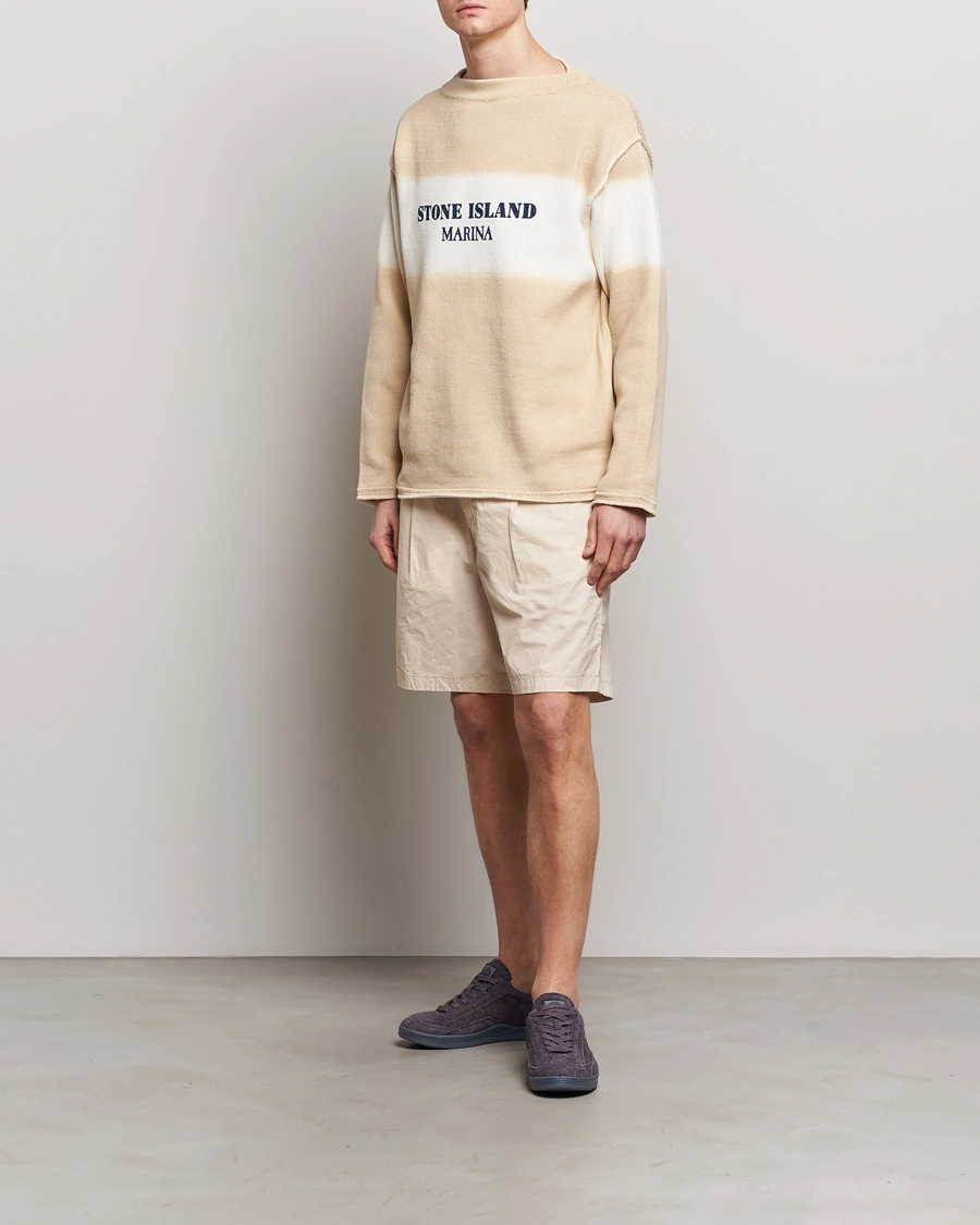 Men | Shorts | Stone Island | Marina Comfort Bermuda Shorts Natural Beige