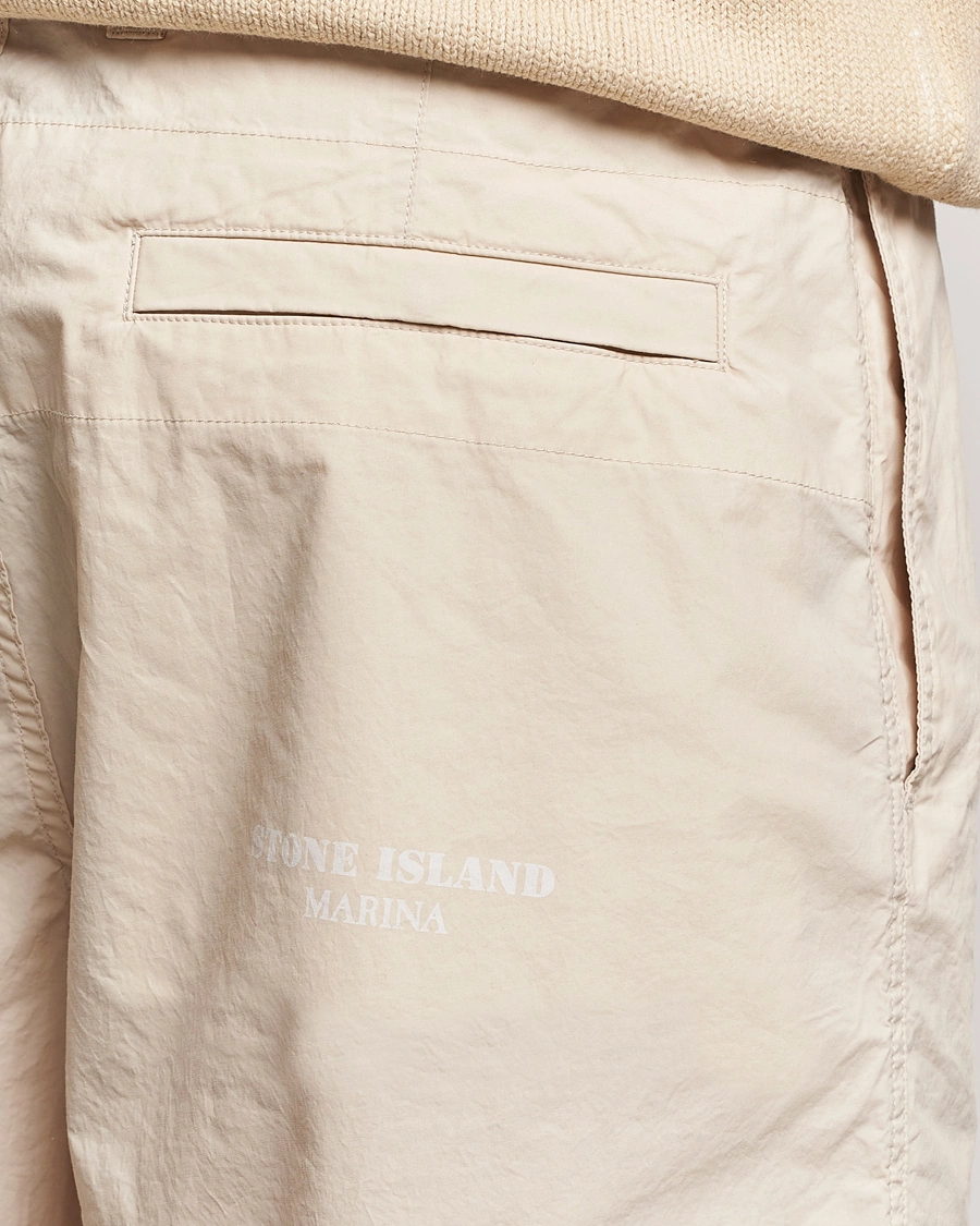Men | Shorts | Stone Island | Marina Comfort Bermuda Shorts Natural Beige