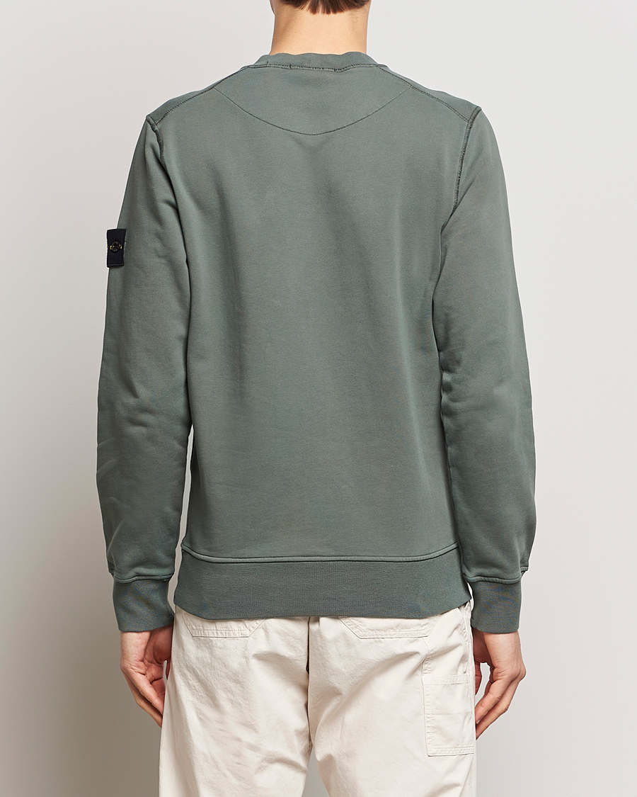Men | Sweaters & Knitwear | Stone Island | Garment Dyed Cotton Sweatshirt Musk