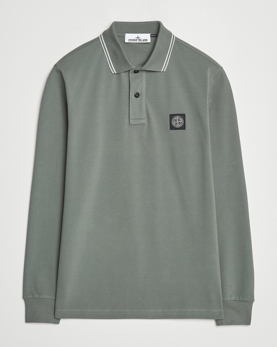 Men | Sweaters & Knitwear | Stone Island | Organic Cotton Stretch Pique Musk
