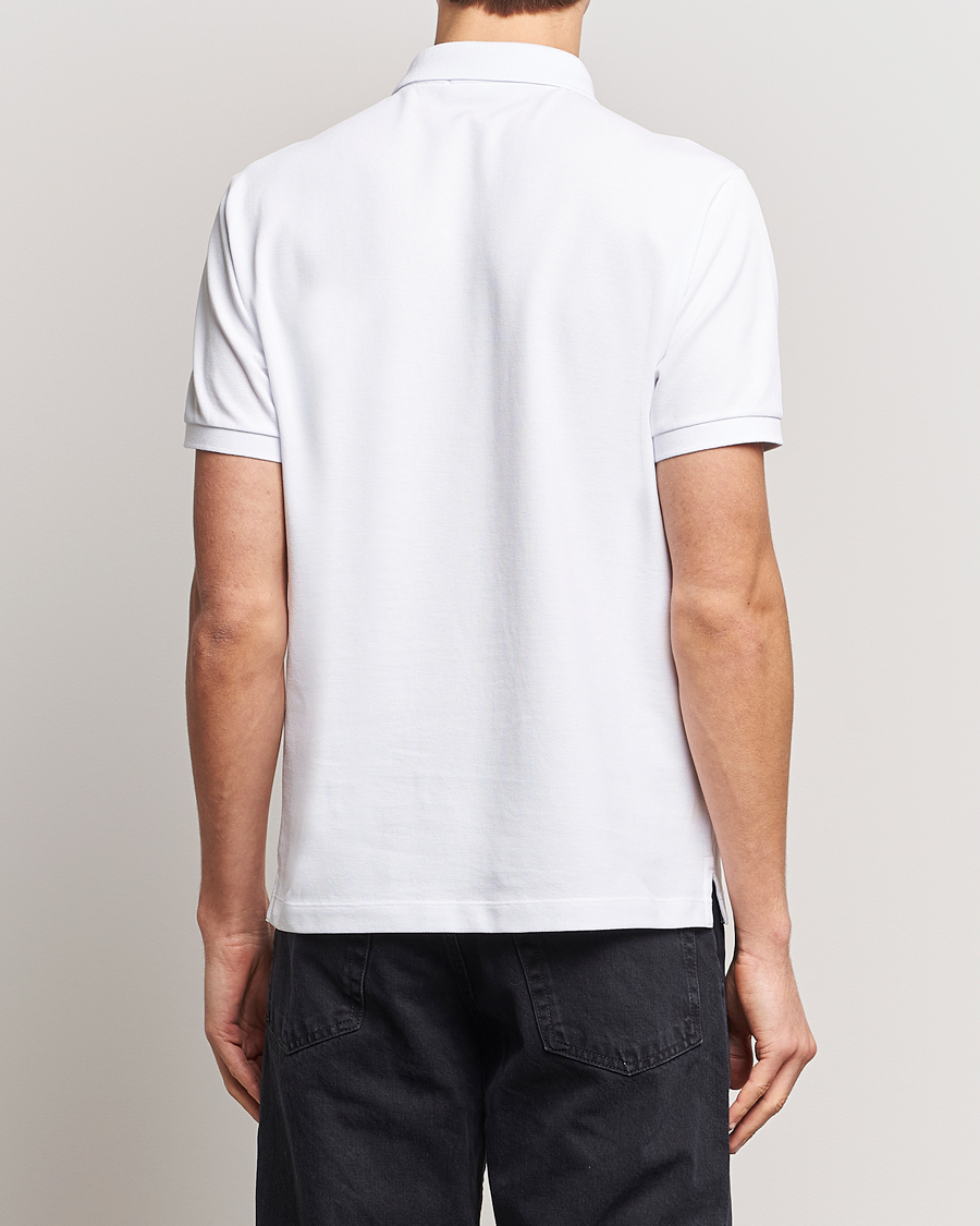 Men | Polo Shirts | Stone Island | Organic Cotton Polo White