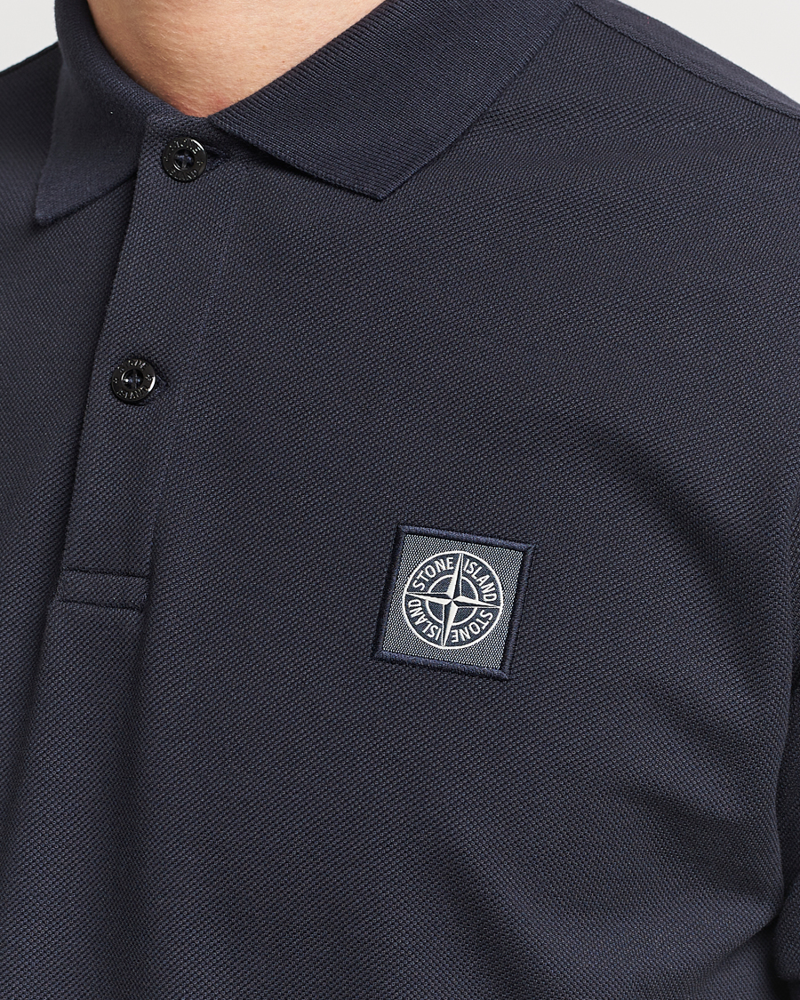 Men | Polo Shirts | Stone Island | Organic Cotton Polo Navy Blue