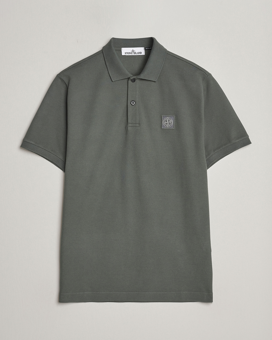 Stone Island Organic Cotton Polo Musk at CareOfCarl.com