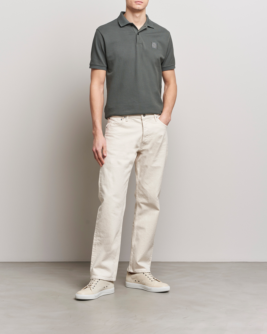 Men | Polo Shirts | Stone Island | Organic Cotton Polo Musk