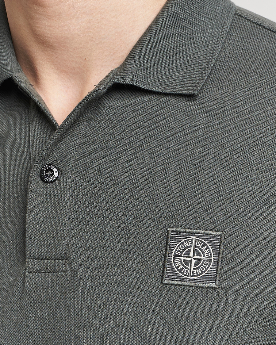 Stone Island Organic Cotton Polo Musk at CareOfCarl.com
