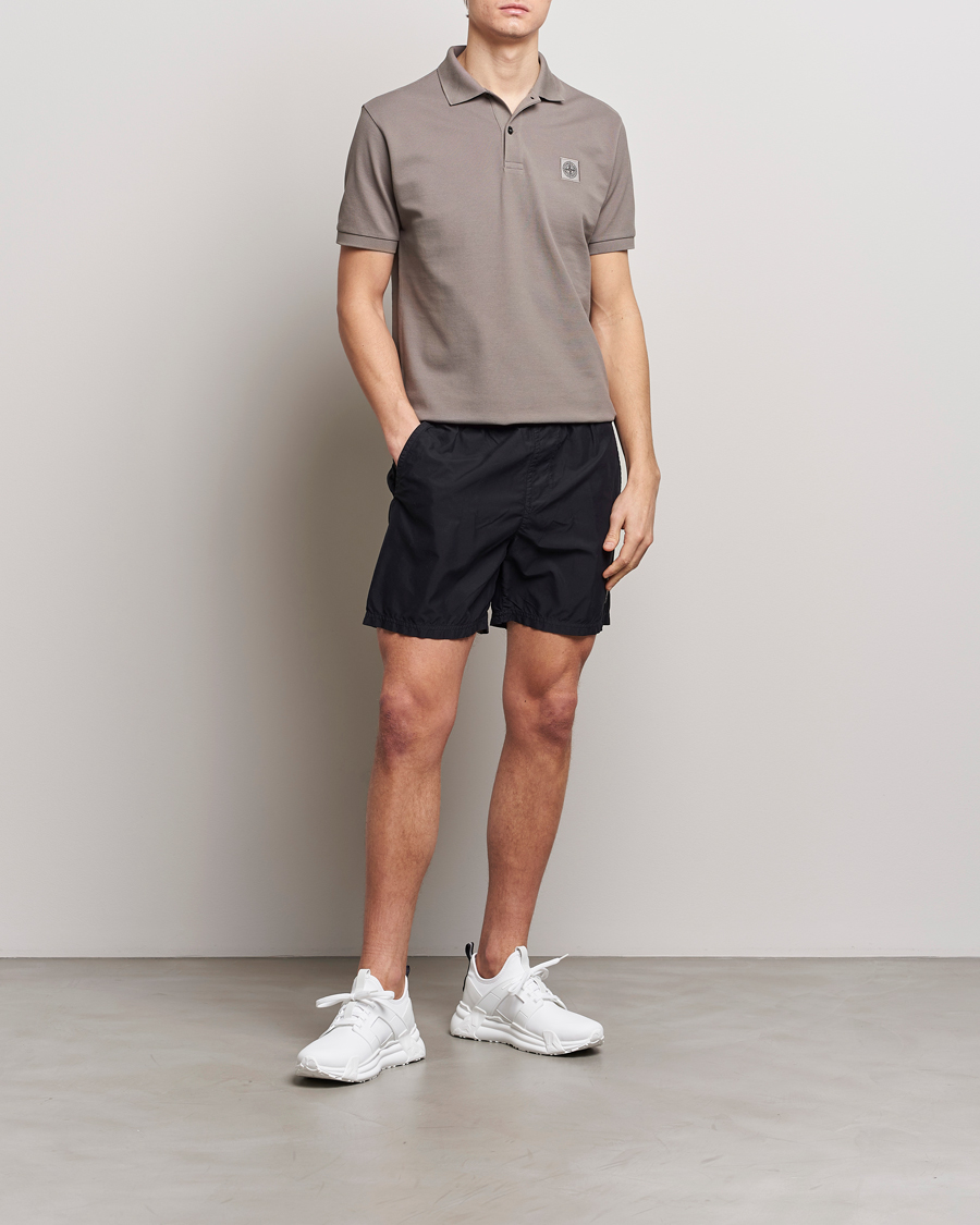 Men | Polo Shirts | Stone Island | Organic Cotton Polo Dove Grey