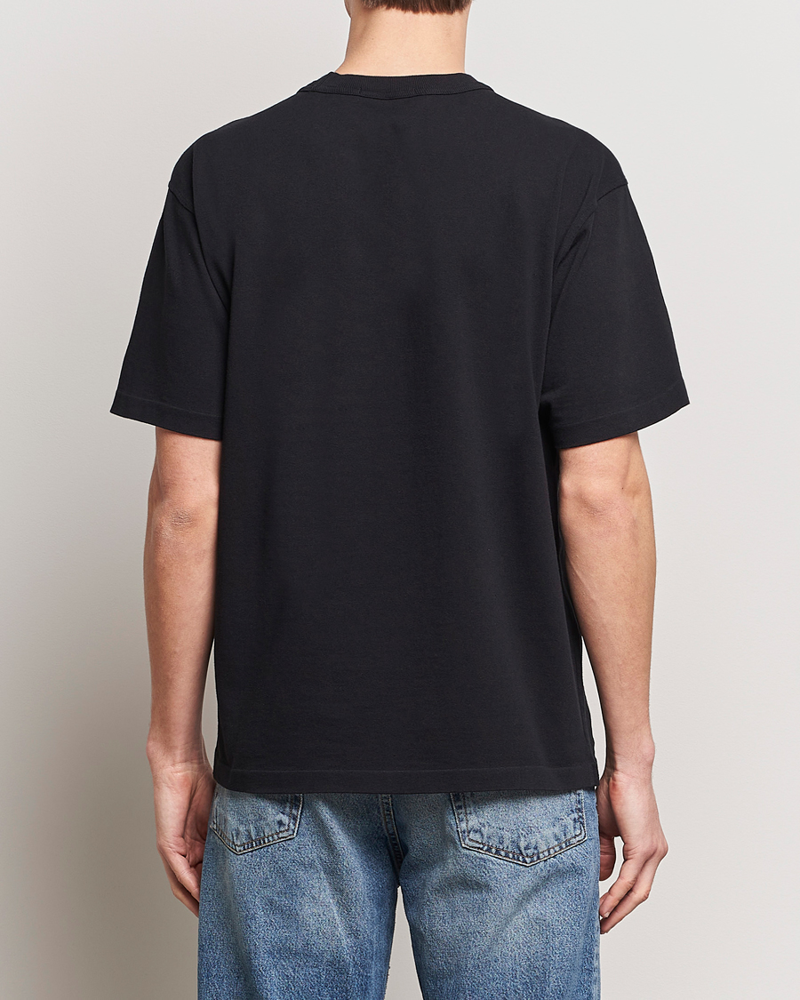 Men | T-Shirts | Stone Island | Cotton Jersey Small Logo T-Shirt Black