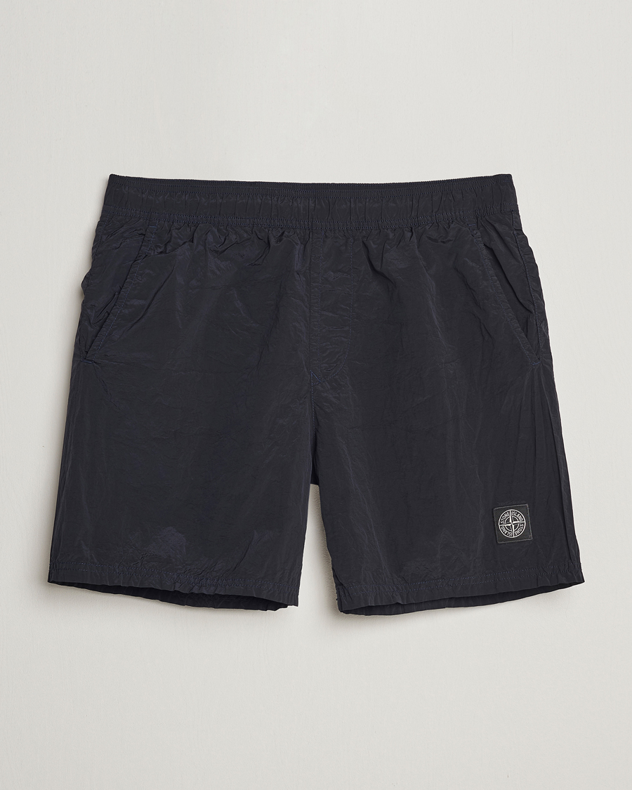 Men | Swimwear | Stone Island | Nylon Metal Econyl Swimshorts Navy Blue