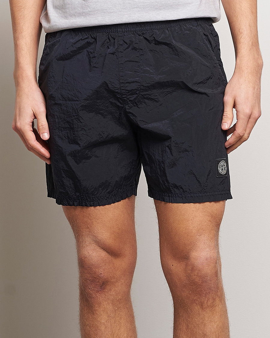 Men | Swimwear | Stone Island | Nylon Metal Econyl Swimshorts Navy Blue