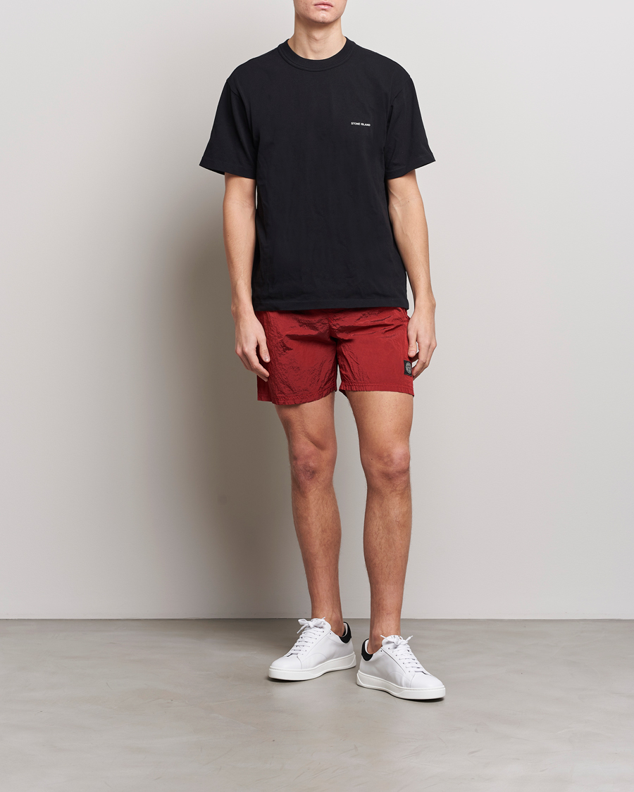 Men | Swimwear | Stone Island | Nylon Metal Econyl Swimshorts Red