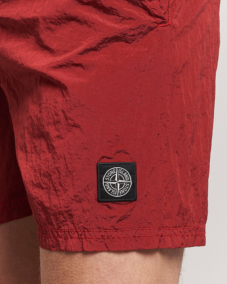 Men | Swimwear | Stone Island | Nylon Metal Econyl Swimshorts Red