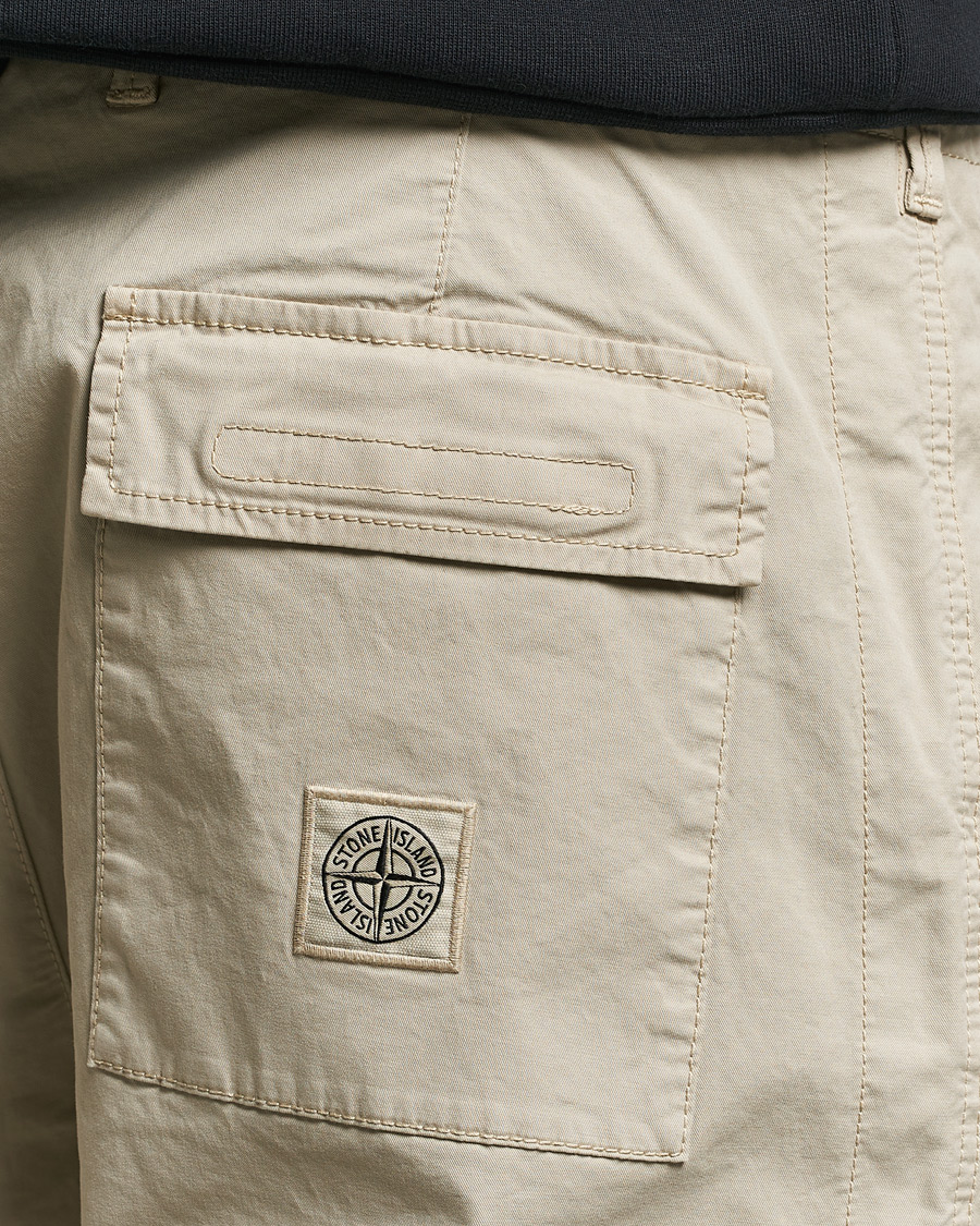 Men | Trousers | Stone Island | Supima Cotton Twill Stretch Pants Sand