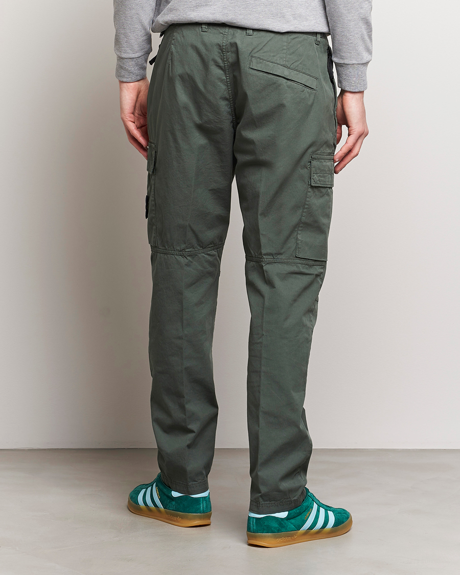 Stone Island Tapered Supima Cotton Cargo Pants Musk at CareOfCarl.com