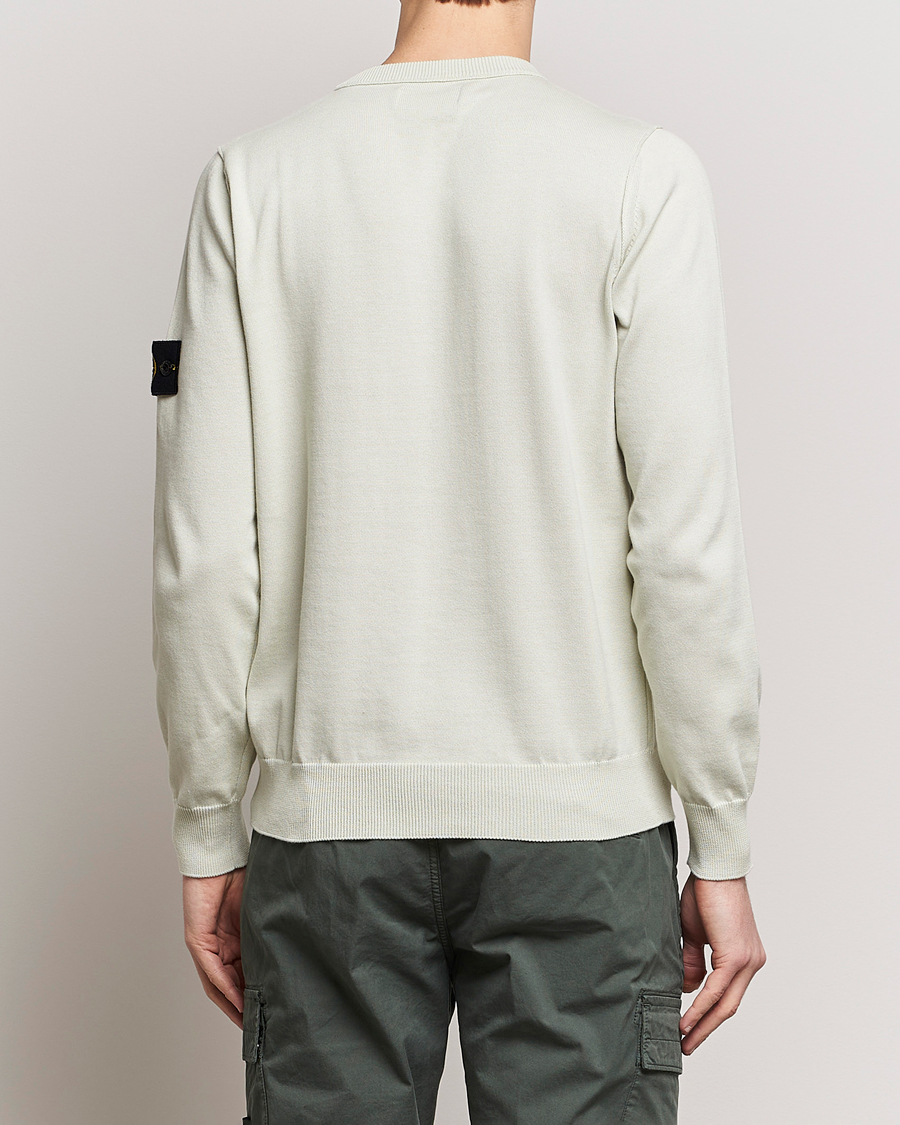 Men | Sweaters & Knitwear | Stone Island | Soft Organic Cotton Crew Neck Pistachio