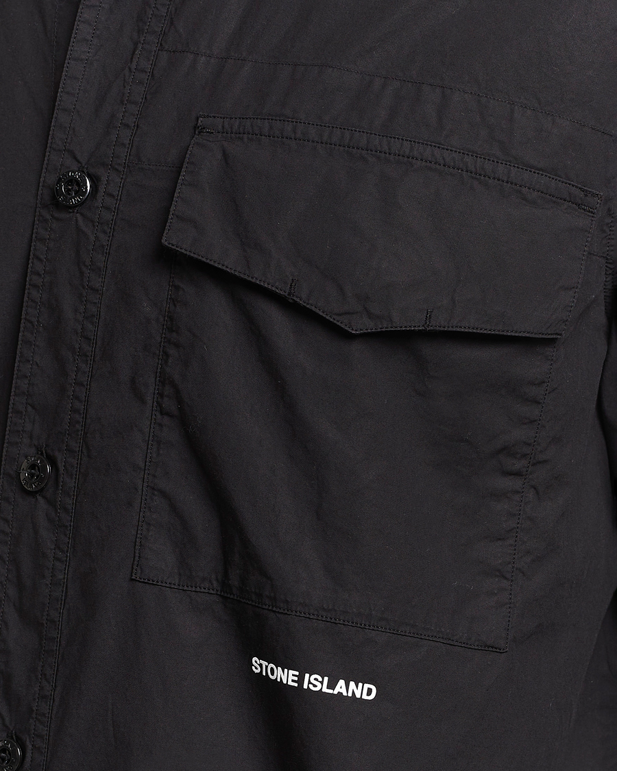 Men | Shirts | Stone Island | Light Cotton Shirt Black