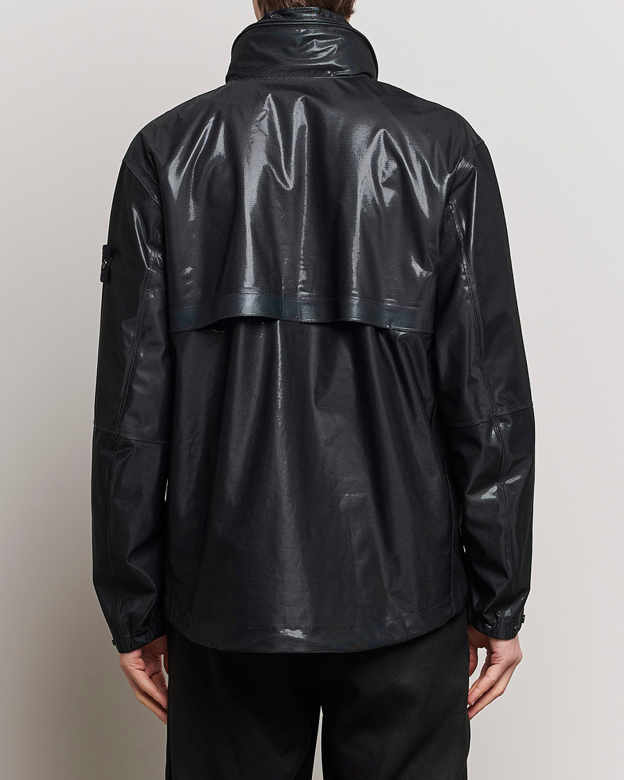 Men | Coats & Jackets | Stone Island | Metallic Run Proof Nylon Jacket Cobalt Blue