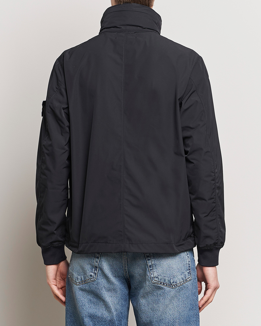 Men | Coats & Jackets | Stone Island | Micro Twill Hooded Jacket Black
