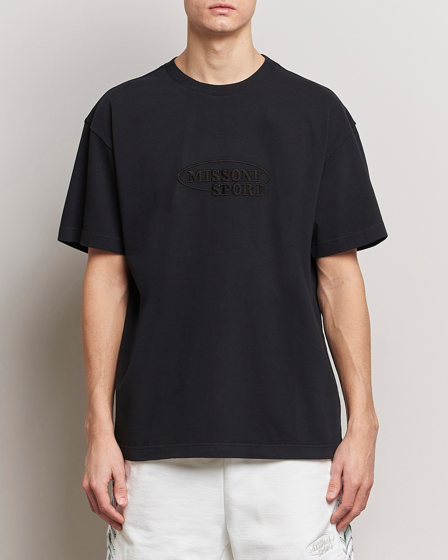 Men | Missoni | Missoni | SPORT Short Sleeve T-Shirt Black