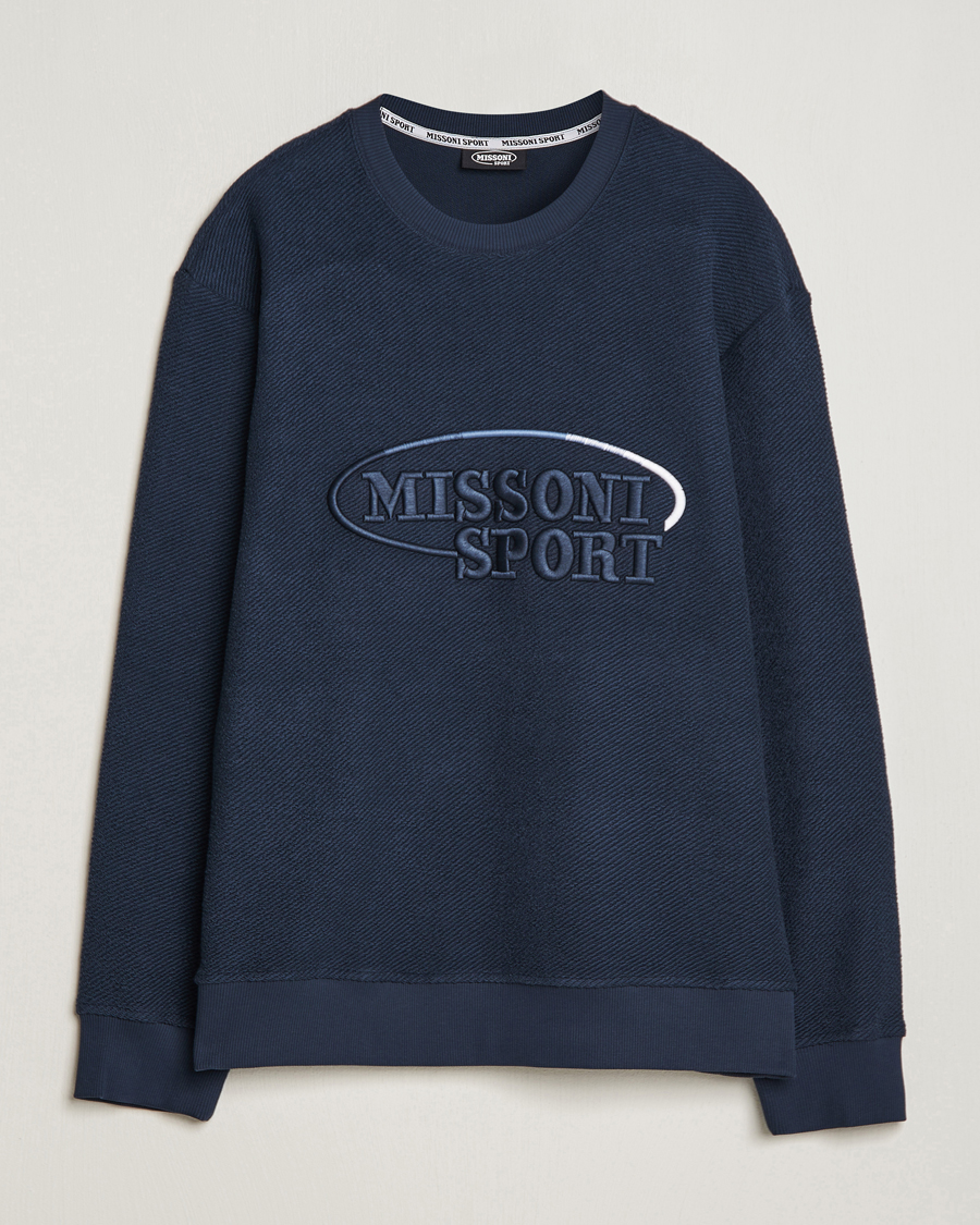 Men | Sweaters & Knitwear | Missoni | SPORT Crewneck Sweatshirt Navy