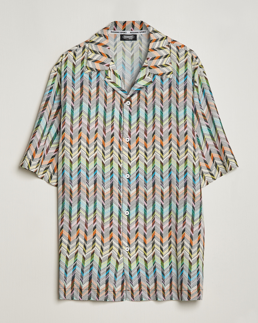 Men | Shirts | Missoni | SPORT Short Sleeve Shirt White/Multi