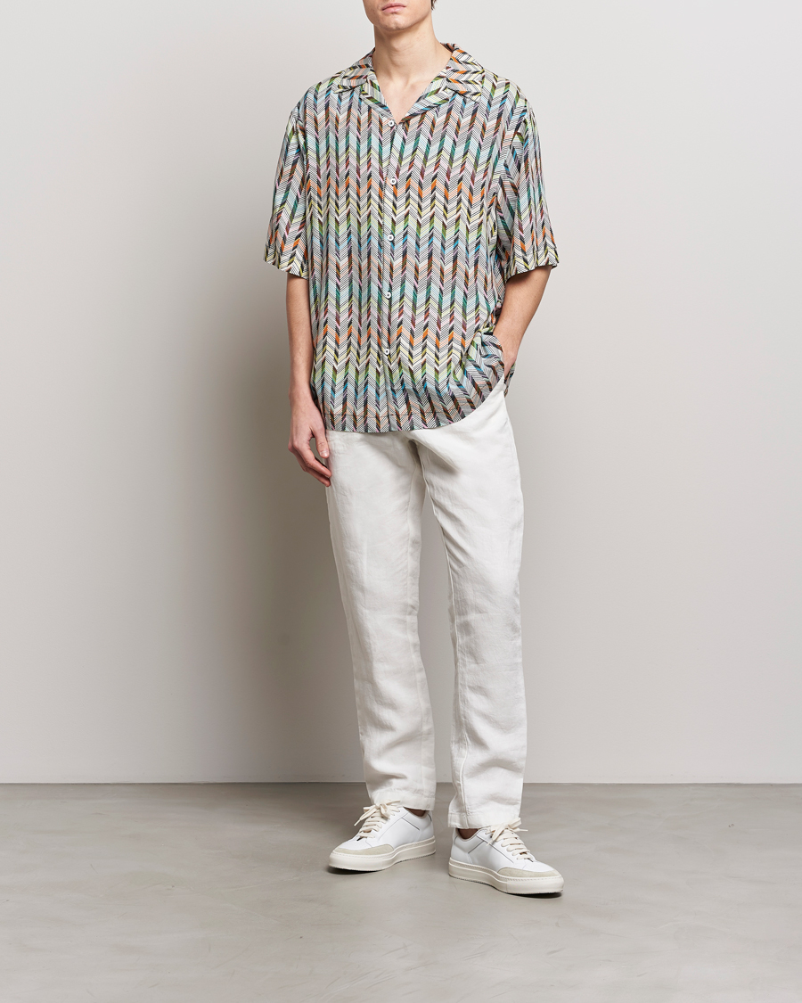 Men | Shirts | Missoni | SPORT Short Sleeve Shirt White/Multi