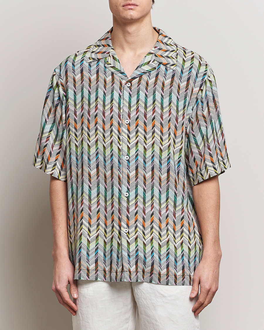 Men | Shirts | Missoni | SPORT Short Sleeve Shirt White/Multi