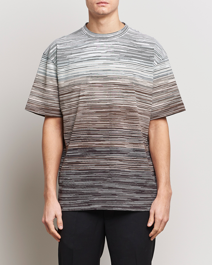 Men | Missoni | Missoni | Space Dyed T-Shirt Beige