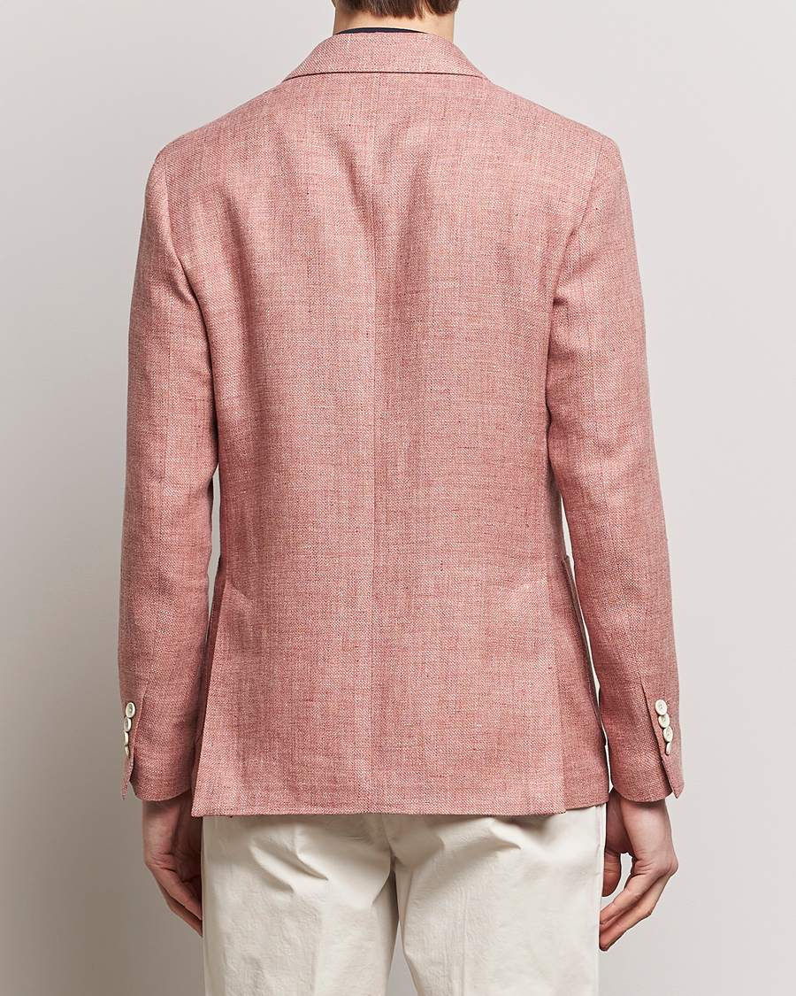 Men | Blazers | Lardini | Wool/Linen Patch Pocket Blazer Soft Red