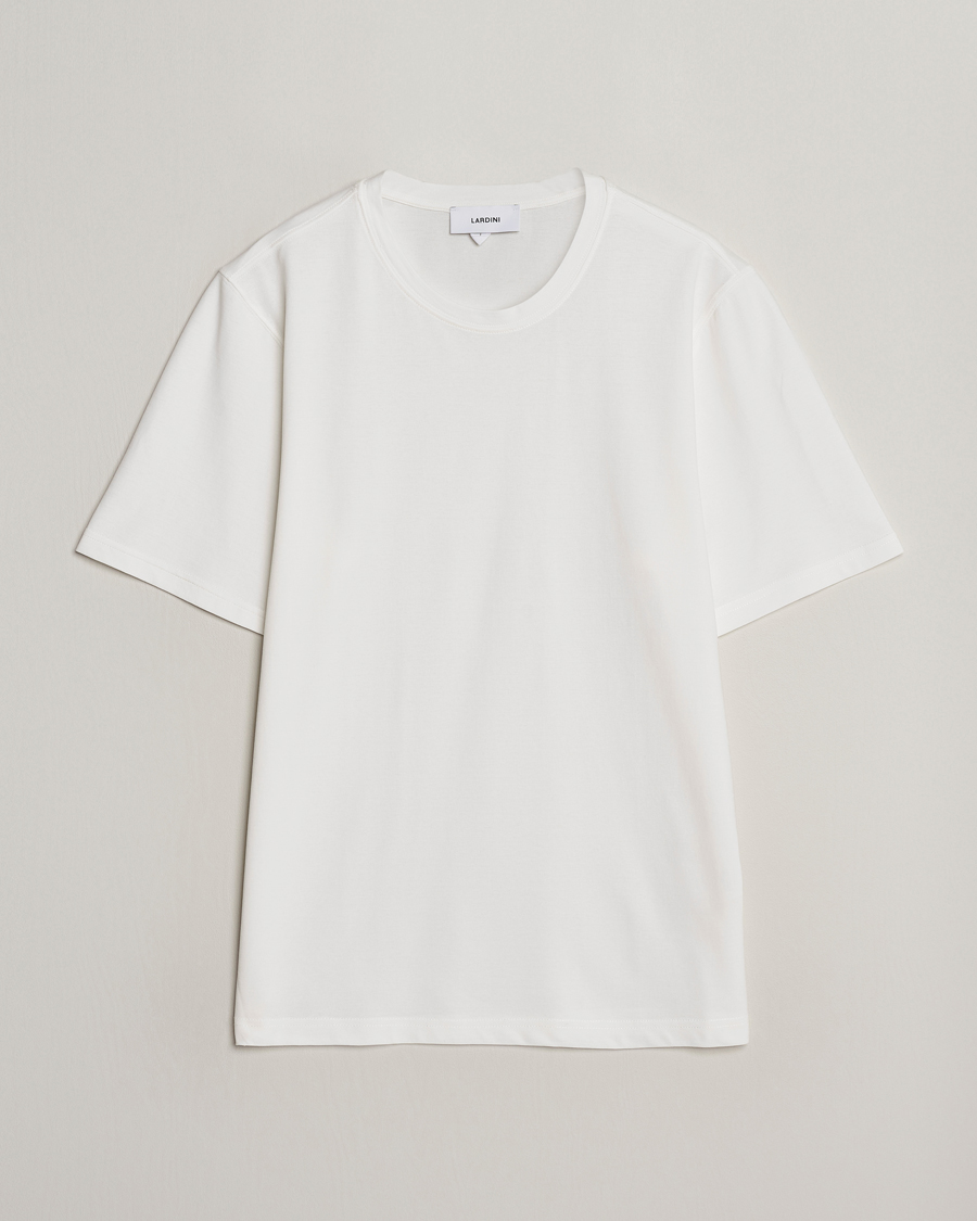 Men | T-Shirts | Lardini | Ice Cotton T-Shirt White