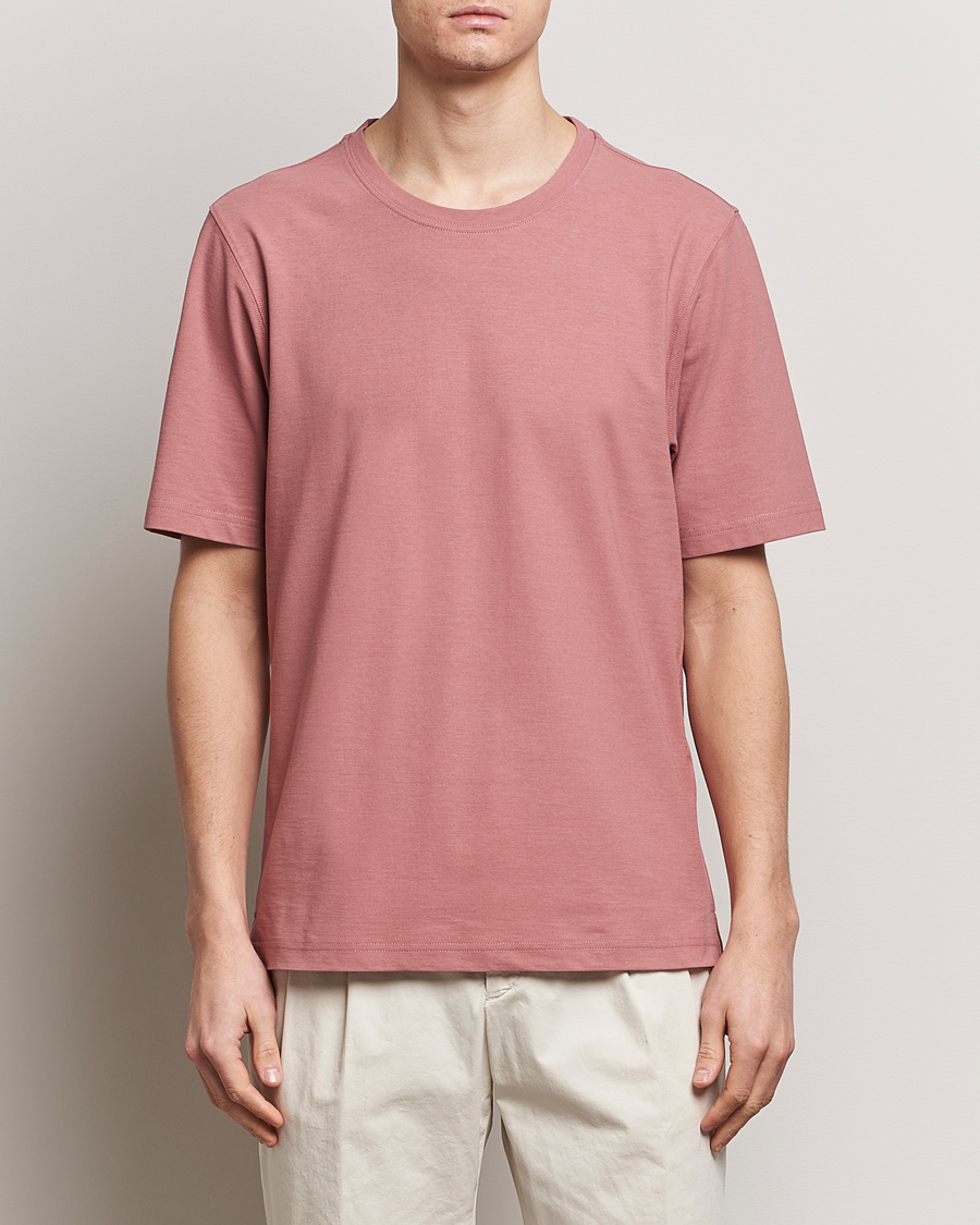 Men | Italian Department | Lardini | Ice Cotton T-Shirt Pink