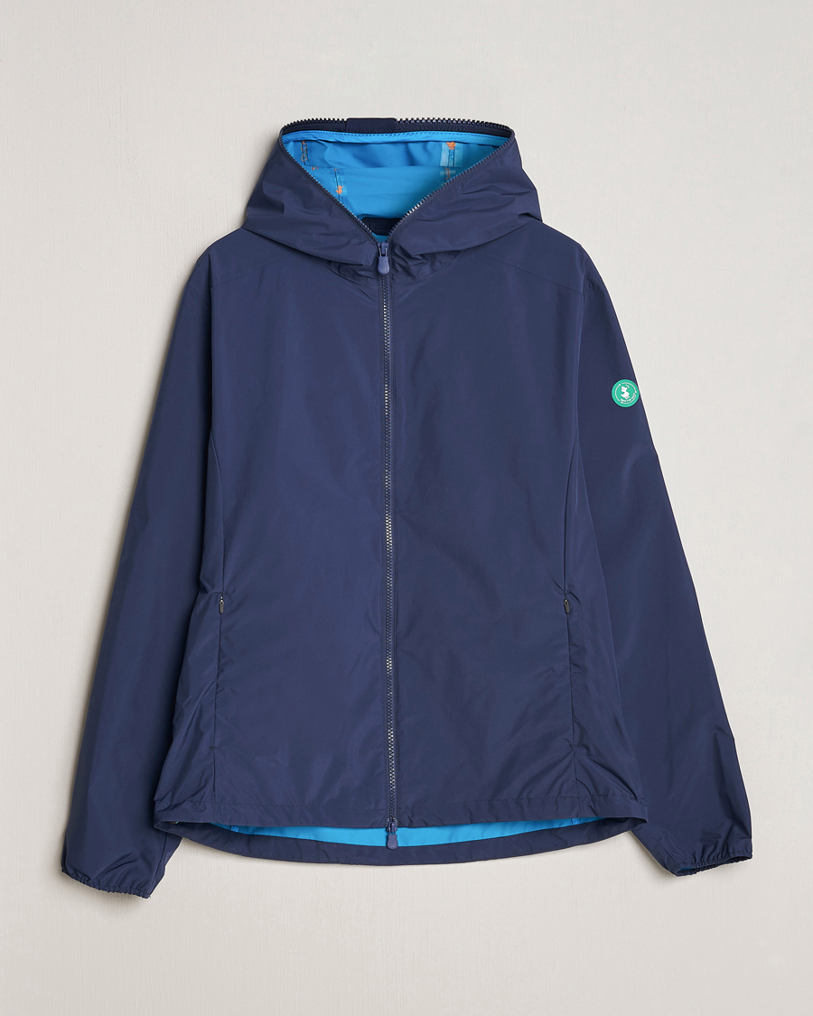 Men | Coats & Jackets | Save The Duck | Zayn Lightweight Recycled Water Repellent Jacket Navy
