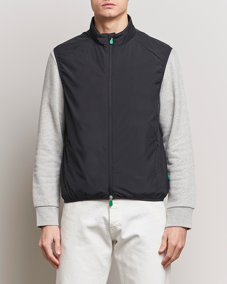 Men | Coats & Jackets | Save The Duck | Mars Lightweight Vest Black
