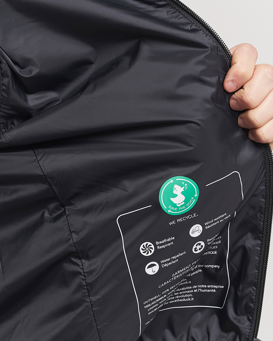 Men | Coats & Jackets | Save The Duck | Mars Lightweight Vest Black
