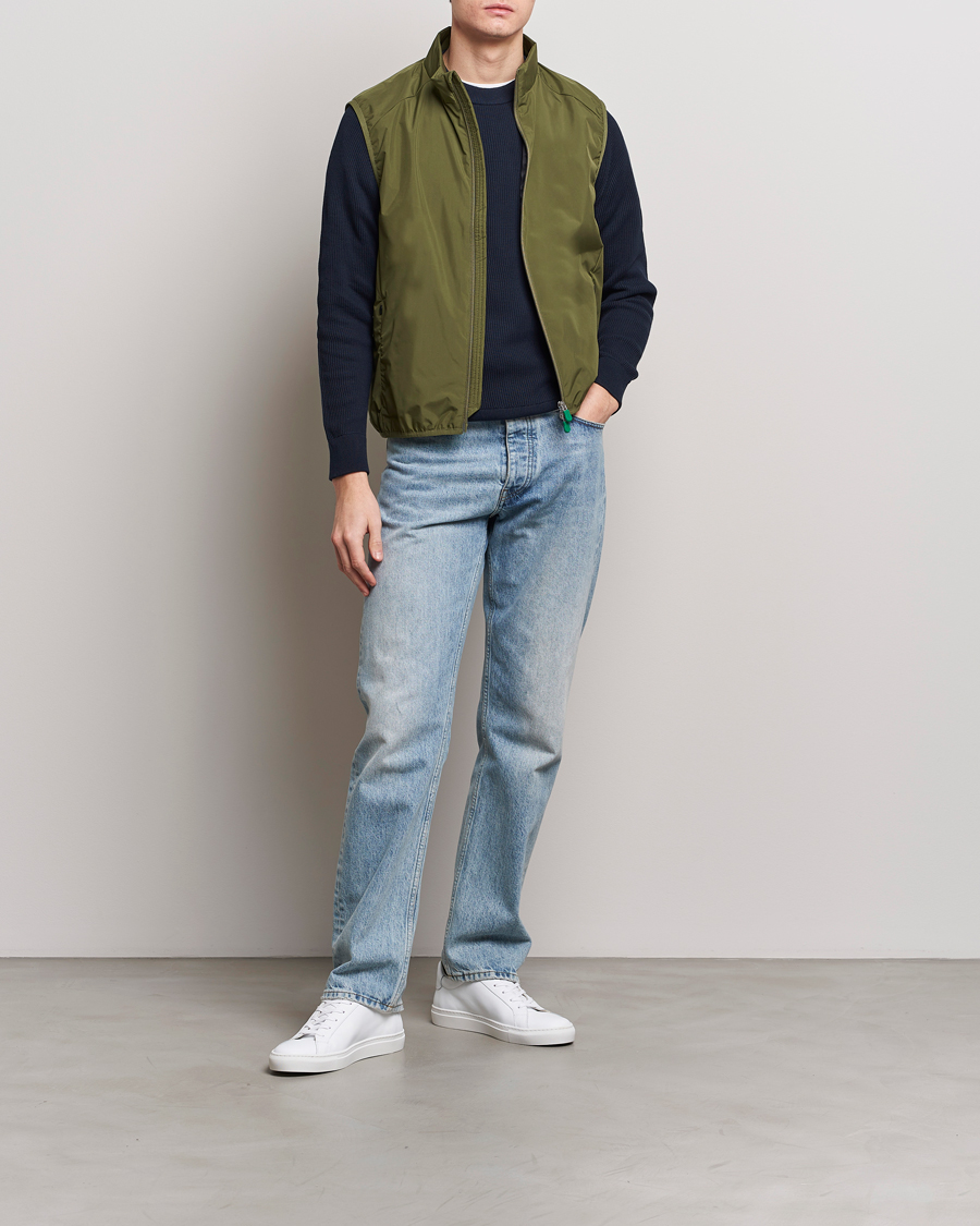 Men | Coats & Jackets | Save The Duck | Mars Lightweight Vest Dusty Olive