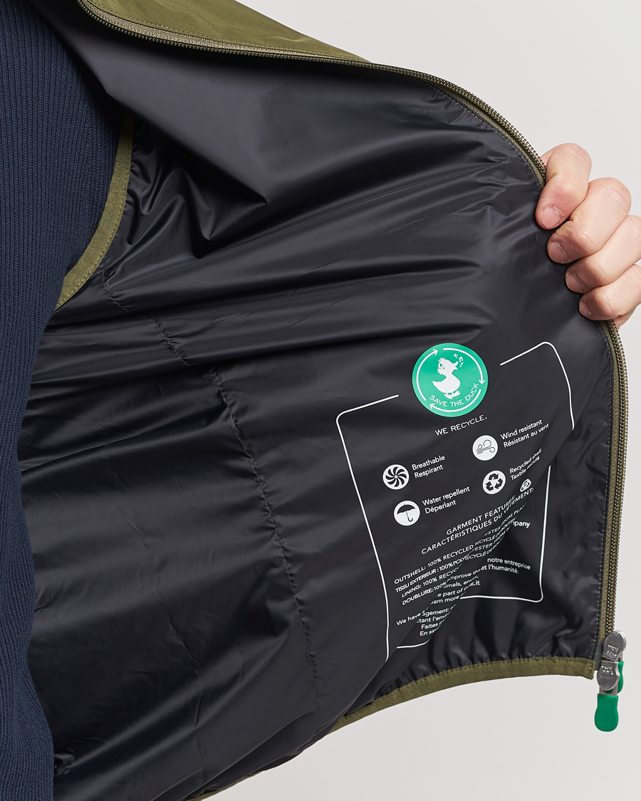 Men | Coats & Jackets | Save The Duck | Mars Lightweight Vest Dusty Olive