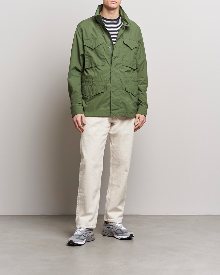 Men | Coats & Jackets | Save The Duck | Mako Water Repellent Nylon Field Jacket Dusty Olive