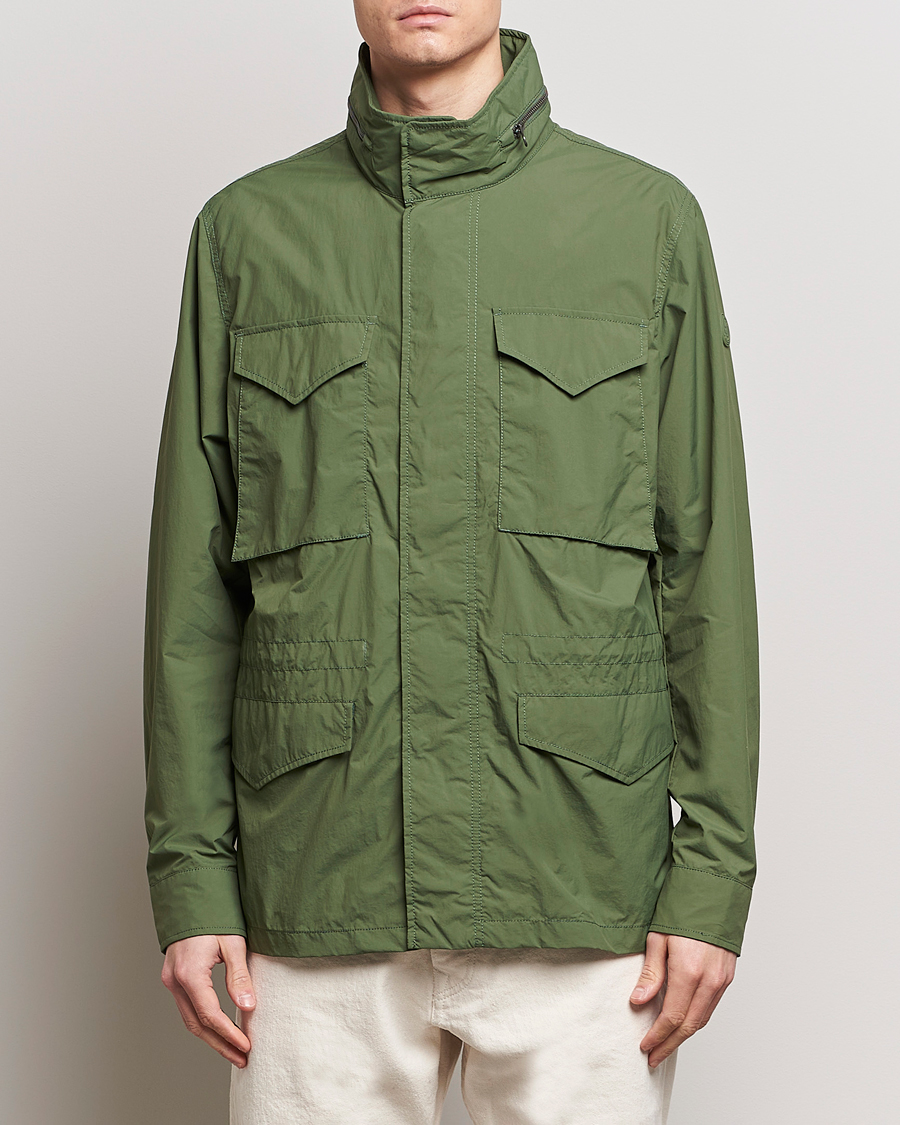 Men | Coats & Jackets | Save The Duck | Mako Water Repellent Nylon Field Jacket Dusty Olive