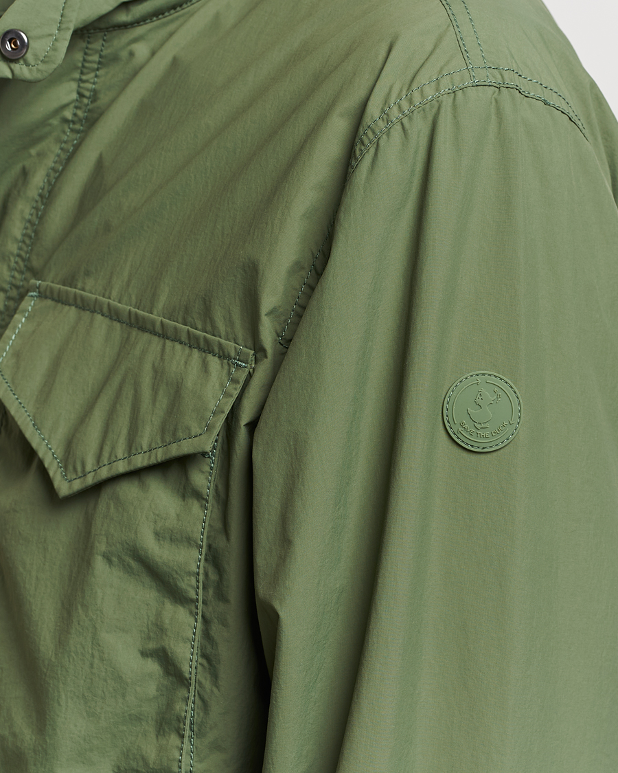 Men | Coats & Jackets | Save The Duck | Mako Water Repellent Nylon Field Jacket Dusty Olive