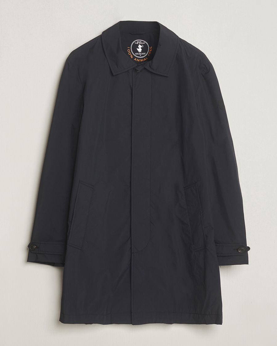 Men | Coats & Jackets | Save The Duck | Rhys Water Repellent Nylon Coat Black
