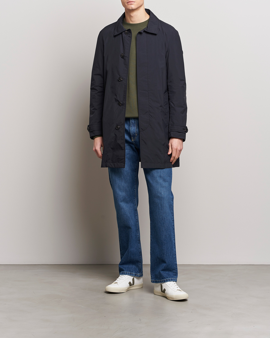 Men | Coats & Jackets | Save The Duck | Rhys Water Repellent Nylon Coat Black