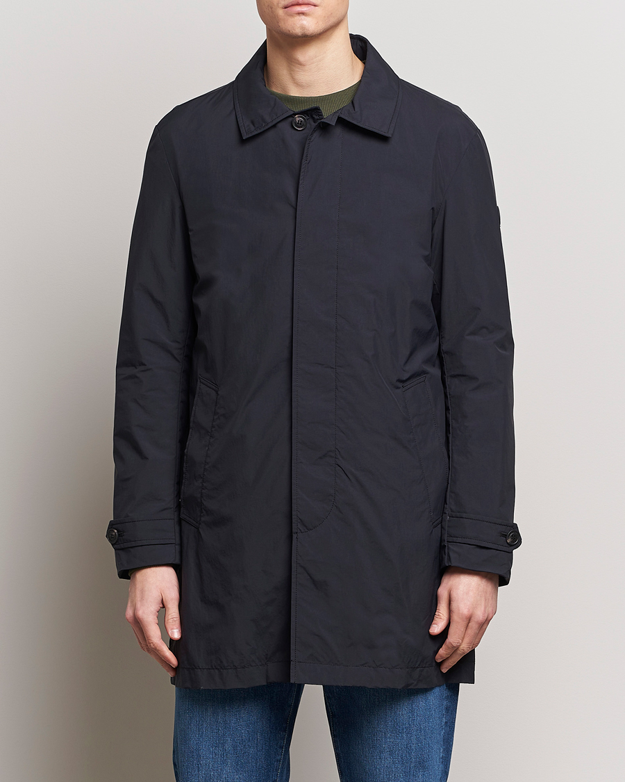 Men | Coats & Jackets | Save The Duck | Rhys Water Repellent Nylon Coat Black