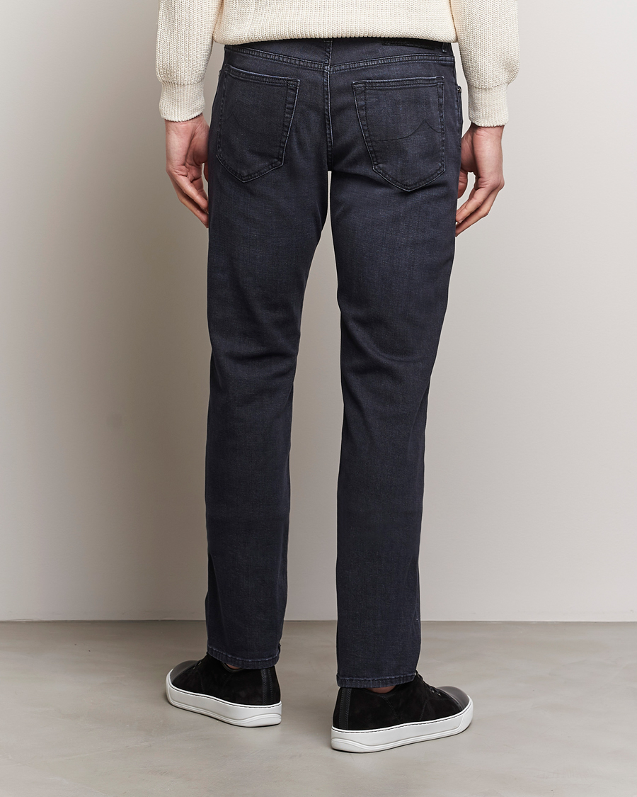 Men | Jeans | Jacob Cohën | Bard Slim Fit Stretch Jeans Grey Black