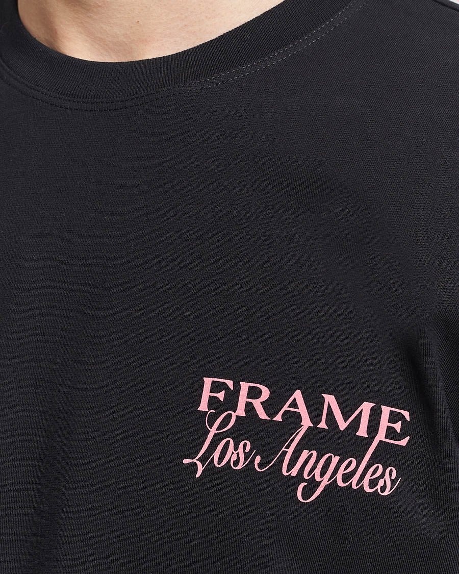 Men | T-Shirts | FRAME | LA Logo T-Shirt Black