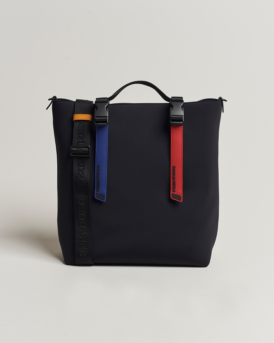 Men | Dsquared2 Sport Tape Shopping Bag Black | Dsquared2 | Sport Tape Shopping Bag Black
