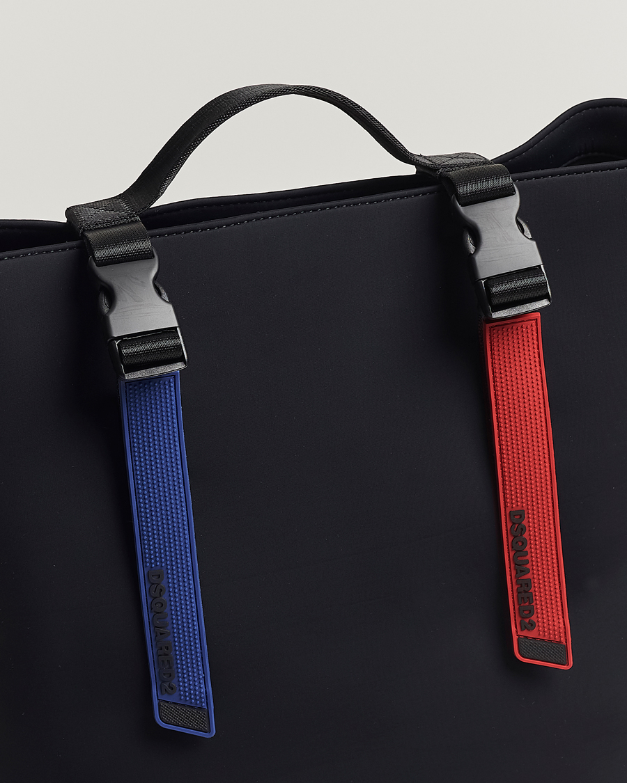 Men | Dsquared2 Sport Tape Shopping Bag Black | Dsquared2 | Sport Tape Shopping Bag Black
