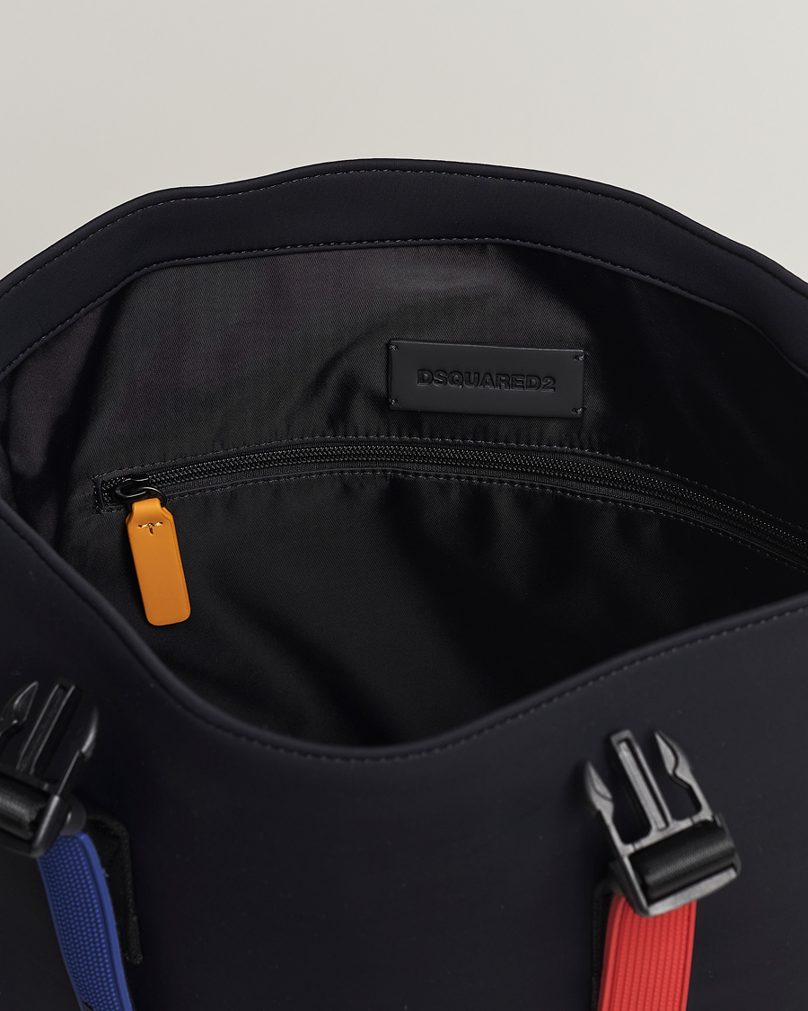 Men | Dsquared2 Sport Tape Shopping Bag Black | Dsquared2 | Sport Tape Shopping Bag Black