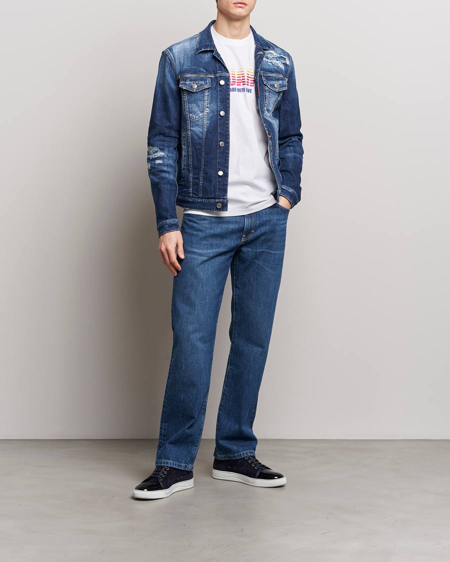 Men | Coats & Jackets | Dsquared2 | Dan Denim Jacket Blue