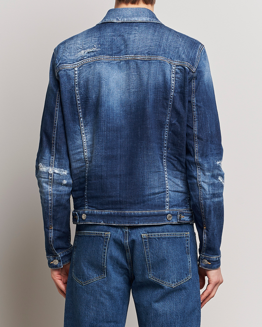 Men | Coats & Jackets | Dsquared2 | Dan Denim Jacket Blue