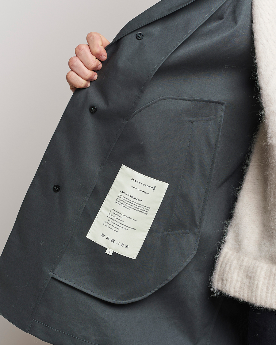Men | Coats & Jackets | Mackintosh | Cambridge Car Coat Cool Grey
