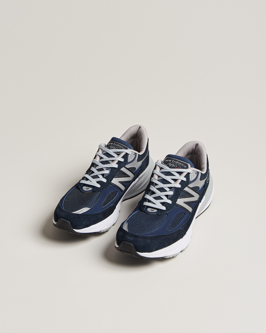 Men | Personal Classics | New Balance | Made in USA 990v6 Sneakers Navy/White